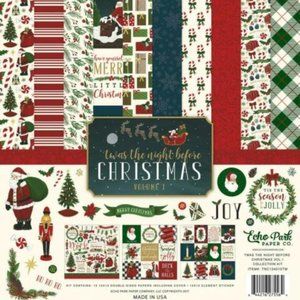 Echo Park twas the night before Christmas Kit